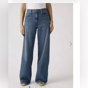 Levis Cinch Waist Wide Leg Jeans